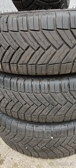 Plechové disky Ford 5x160 a celoročné Michelin 215/60 R17C - 3