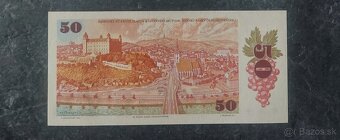 50 Kčs 1987 + SK kolok, stav N - 3