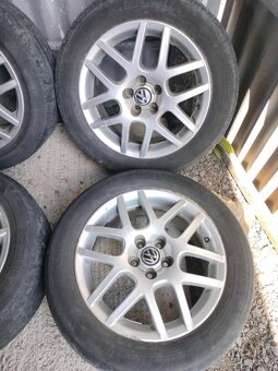 4ks alu disky orig. Vw 5x100 R16 - 3