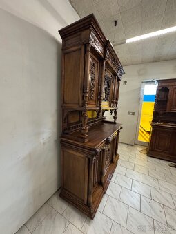 Starožitný masivní příborník - 3
