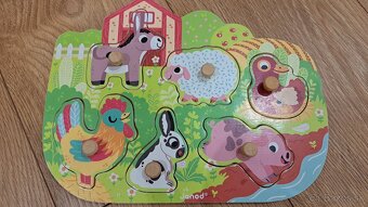 Vkladacky, puzzle,farby,pexeso..hracky mix - 3
