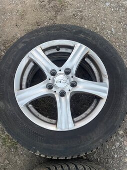 5x112 r15 elektróny Volkswagen + zimne 195/65r15 Continental - 3