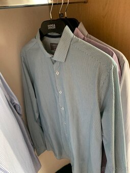 kvalitné pánske košele Marks & Spencer – slim fit, non iron - 3