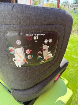 Autosedačka Kinderkraft 15-36kg Isofix - 3