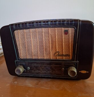 Philips Operette, bakelitove radio , funkcne - 3