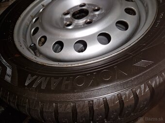 Predam zimne pneumatiky+ disky 215/55R16 93H - 3