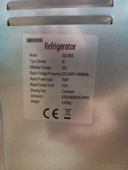 mini ľadnička Guzzanti GZ-55S - 3