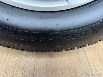 Hliníkové disky R17 5x108 zimné gumy - 3