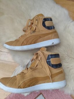 Zateplené čižmičky Puma veľkosť 36 - 3