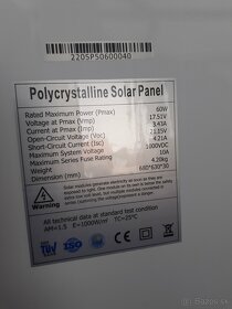 Solárny panel 12v, 60 watt - 3