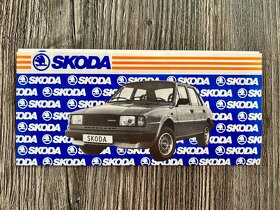 Dobový prospekt Škoda 105 / 120 / 130 / Rapid ( 1986 ) NL - 3