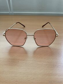 Slnečné okuliare - ružové sklá - 3