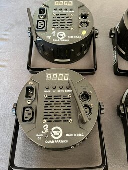 Light4Me Quad 8x10W MKII RGBW LED PAR, Svetlo- 4ks - 3