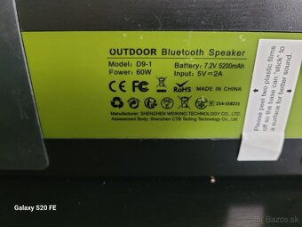 W-KING Bluetooth reproduktor model D9-1 - 3