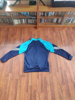 Adidas tréninková mikina / bunda na zip (vel. XL) – výborný - 3