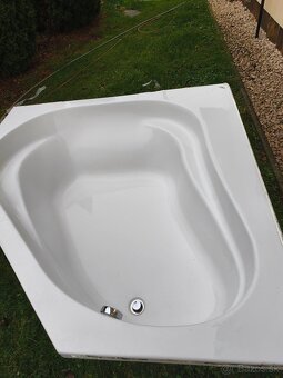 Rohová vaňa 150x150 cm - 3