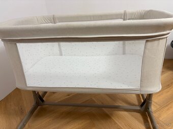 Postieľka cestovná/prístavná Carrello Luna béžová - 3