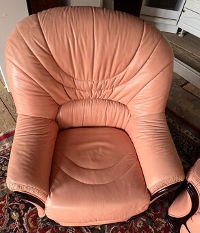 Luxusní italská kožená sedací souprava 3+1+1, 5252 - 3