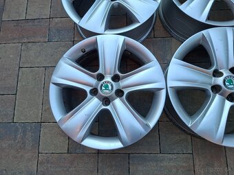 Predám org.hlinikové disky Skoda-R17 - 3