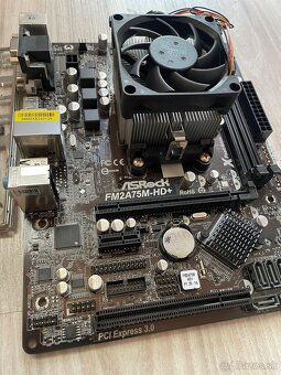 Amd A8 5600k doska amd fm2 set bez ram - 3