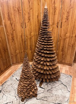 Drevené stromčeky - ručná výroba - 3