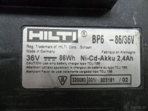 Batérie Hilti - 3
