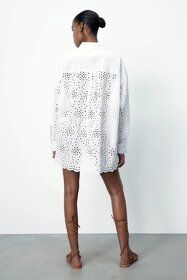 ZARA - nádherná biela madeirová košeľa PC 49,95 € - 3
