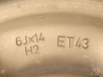 5x100 SKODA FABIA VW POLO SEAT IBIZA185/60 R14 PNEU - 3
