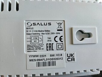 Termostat Salus 091FLV2 - 8 kusov - 3
