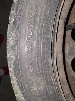 Plech.disky,pneu,puklice bmw 205/55 R16 - 3