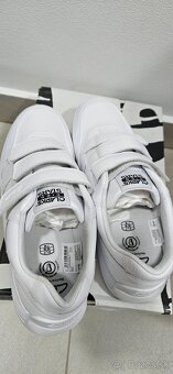 Biele kožené tenisky - 3