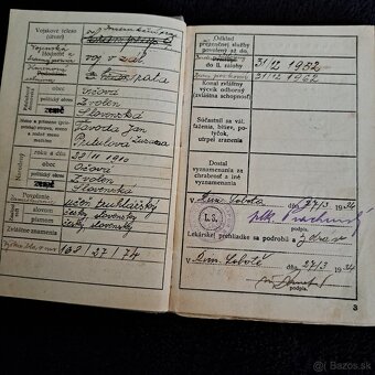 Vojenská knižka - 3