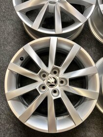 5x100 R16” originál Škoda Scala a Kamiq - TOP STAV - 3