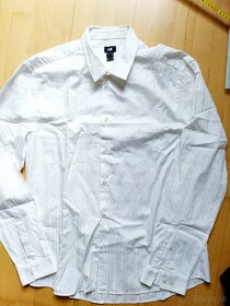 Biela pánska košeľa H&M vel. XL - 3