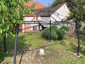 Záhradný prístrešok SANKT HANS Š4xD3xV2,65 m sivá - 3