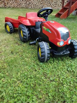 Detský šlapací traktor - 3