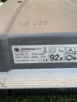 Gardena 380 EC vretenová elektrická kosačka - 3