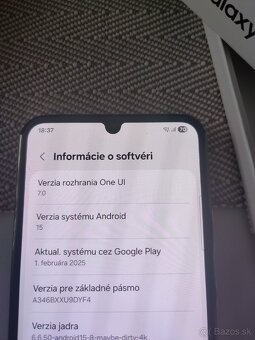 Samsung A34 5g nový nepouživany. - 3