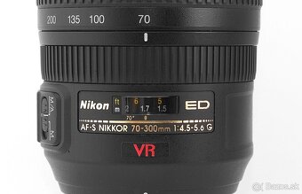 Nikon AF-S Nikkor 70-300mm f/4,5-5,6 G ED VR - NOVÝ - 3