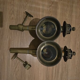 Petrolejová lampa Petrolejové lampy na koč - 3