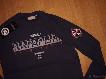 Napapijri pánske tričko s dlhým rukávom - 3