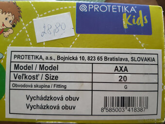 Detske topanky Protetika c. 20 - 3