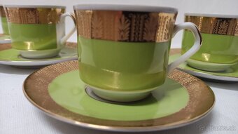 Sada šálok, kávová súprava Bohemia Czechoslovakia - 3