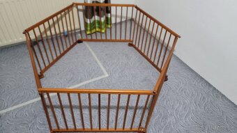 Drevená detská ohrádka - 3