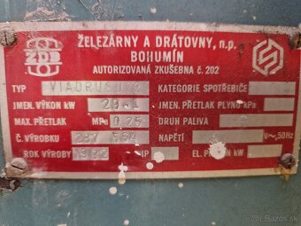 Predam kotol Viadrus U22 - 3