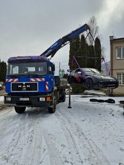 Preprava 3 stranným vyklapačom s hydraulickou rukou - 3