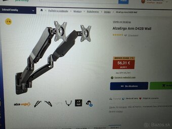 Dva Philips 27" monitory spolu s drziakom na stenu - 3