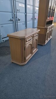 Rustikalna vitrina rustikalna komoda - 3