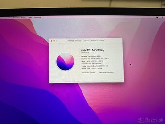 Predám Macbook pro 15 256/16GB 2016 - 3
