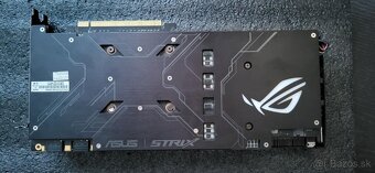 Predám ASUS ROG STRIX GAMING GTX1070 OC DirectCU III 8 GB - 3